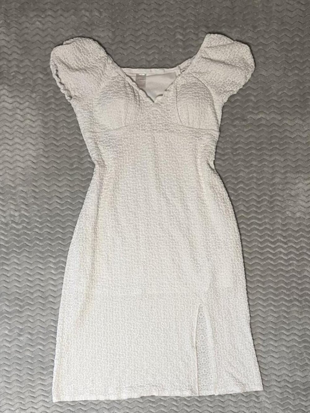XL White Lace Dress